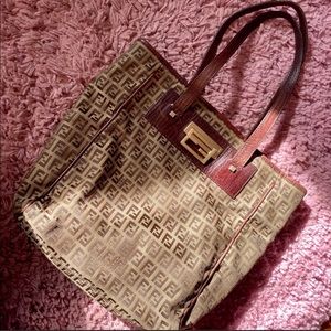 Authentic Fendi tote bag